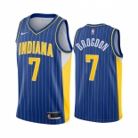 Nike Pacers #7 Malcolm Brogdon Blue NBA Swingman 2020-21 City Edition Jersey