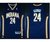 nba indiana pacers #24 george blue[revolution 30 swingman]