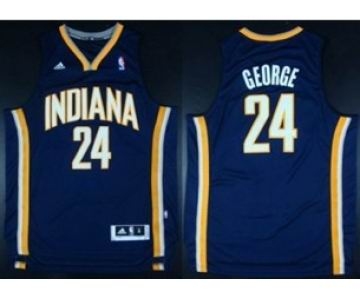 nba indiana pacers #24 george blue[revolution 30 swingman]