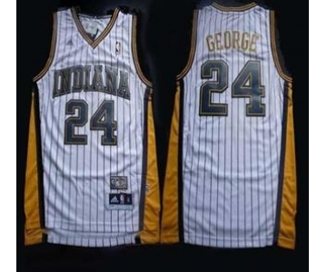 nba indiana pacers #24 george white m&n[revolution 30 swingman strip]