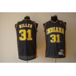 nba indiana pacers #31 miller black(fans edition)