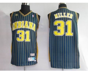 nba indiana pacers #31 miller blue(fans edition)