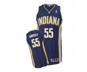 nba indiana pacers #55 hibbert blue