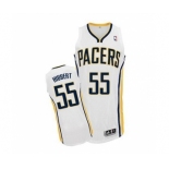 nba indiana pacers #55 hibbert white