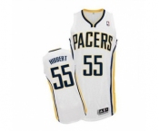 nba indiana pacers #55 hibbert white