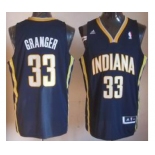 nba indlana pacers #33 granger blue[revolution 30 swingman]