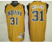 nba jerseys indlana pacers #31 miller yellow (fans edition)