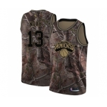 Men's Nike New York Knicks #13 Joakim Noah Swingman Camo Realtree Collection NBA Jersey