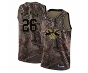 Men's Nike New York Knicks #26 Mitchell Robinson Swingman Camo Realtree Collection NBA Jersey