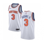 Men's Nike New York Knicks #3 Tim Hardaway Jr. Swingman White NBA Jersey - Association Edition