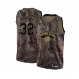 Men's Nike New York Knicks #32 Noah Vonleh Swingman Camo Realtree Collection NBA Jersey