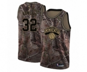 Men's Nike New York Knicks #32 Noah Vonleh Swingman Camo Realtree Collection NBA Jersey