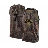 Men's Nike New York Knicks #7 Carmelo Anthony Swingman Camo Realtree Collection NBA Jersey