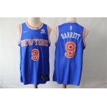 New York Knicks  #9 RJ. Barrett Royal Nike Swingman Jersey