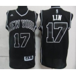 nba jerseys new york knicks #17 jeremy lin black