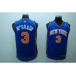 nba knicks #3 mcgrady bule(fans edition)