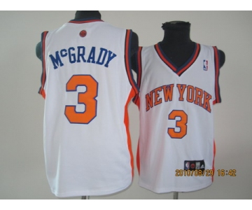 nba knicks #3 mcgrady white