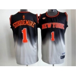 nba new york knicks #1 stoudemire black-gery