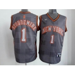 nba new york knicks #1 stoudemire black-grey[2012]