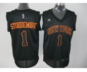 nba new york knicks #1 stoudemire black