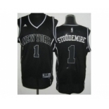 nba new york knicks #1 stoudemire black[revolution 30]