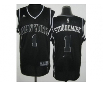 nba new york knicks #1 stoudemire black[revolution 30]