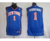 nba new york knicks #1 stoudemire blue(fans edition)