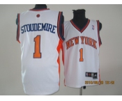 nba new york knicks #1 stoudemire white