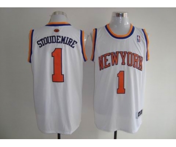 nba new york knicks #1 stoudemire white[revolution 30]