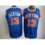 nba new york knicks #13 jackson m&n blue