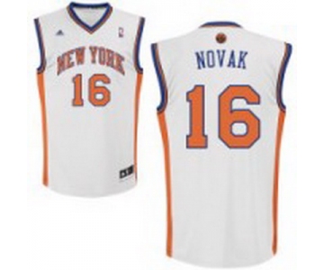 nba new york knicks #16 novak white[2011 revolution swingman 30]