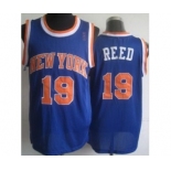 nba new york knicks #19 reed blue