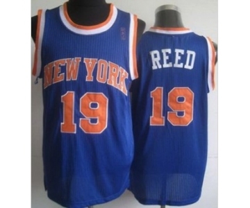 nba new york knicks #19 reed blue