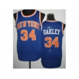 nba new york knicks #34 charles oakley blue[revolution 30]