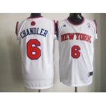 nba new york knicks #6 chandler white[revolution 30 swingman]