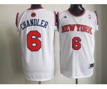 nba new york knicks #6 chandler white[revolution 30 swingman]