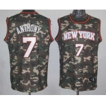 nba new york knicks #7 anthony camo