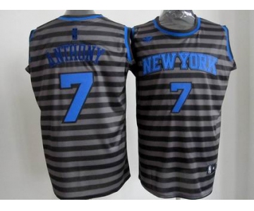 nba new york knicks #7 anthony grey[black strip]