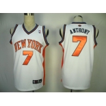 nba new york knicks #7 anthony white