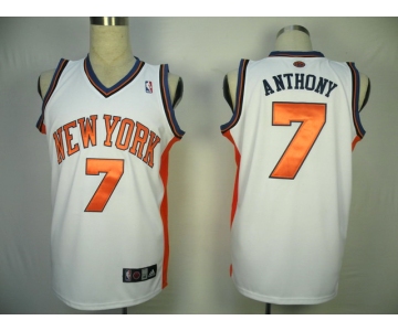 nba new york knicks #7 anthony white