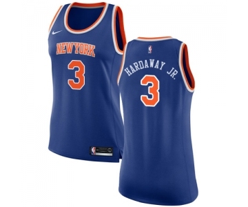 Women's Nike New York Knicks #3 Tim Hardaway Jr. Swingman Royal Blue NBA Jersey - Icon Edition