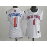 women nba jerseys new york knicks #1 stoudemire white