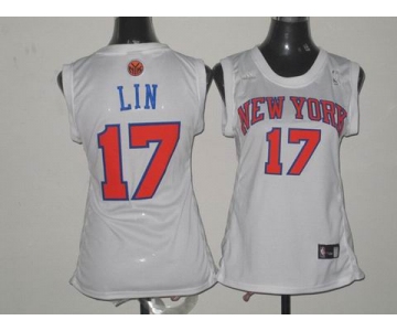 women nba jerseys new york knicks #17 jeremy lin white