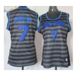 women nba new york knicks #7 anthony grey[black strip]