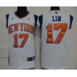 youth nba jerseys new york knicks #17 jeremy lin white