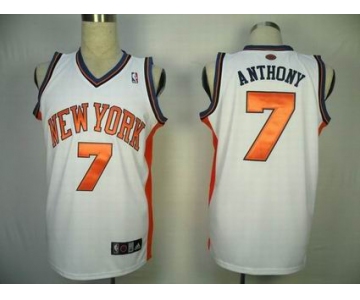 youth nba new york knicks #7 anthony white