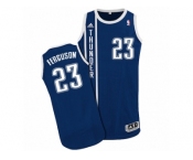 Men Adidas Oklahoma City Thunder #23 Terrance Ferguson Authentic Navy Blue Alternate NBA Jersey