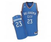 Men Adidas Oklahoma City Thunder #23 Terrance Ferguson Swingman Royal Blue Road NBA Jersey