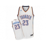 Men Adidas Oklahoma City Thunder #23 Terrance Ferguson Swingman White Home NBA Jersey