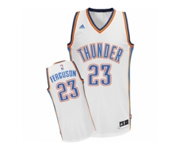 Men Adidas Oklahoma City Thunder #23 Terrance Ferguson Swingman White Home NBA Jersey